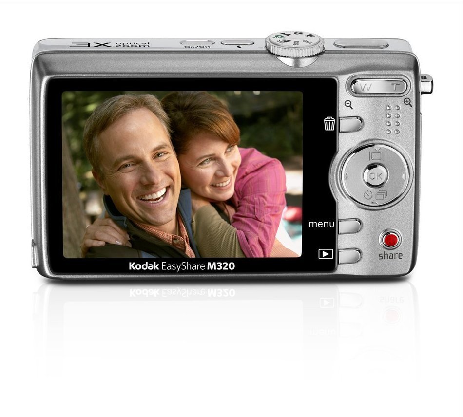 Kodak EasyShare M320 (Silver) Digital Camera N5