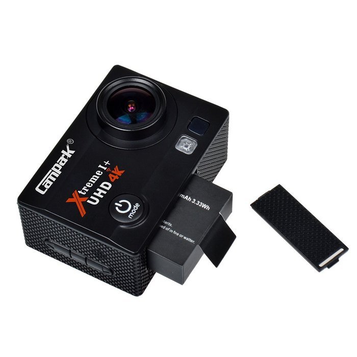 Campark&reg; 4K 30fps WiFi Ultra HD Waterproof Sports Action Camera Diving Camcorder with Medium Bag for Camera and... N7