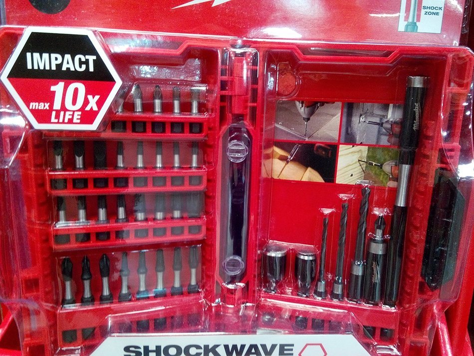 Milwaukee GEN II Shockwave Impact Duty Drill Driving Set 40 Piece N2