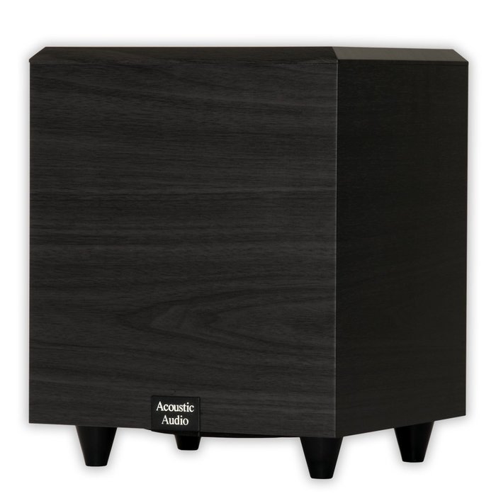 Acoustic Audio PSW-6 Down Firing Powered Subwoofer (Black) N10