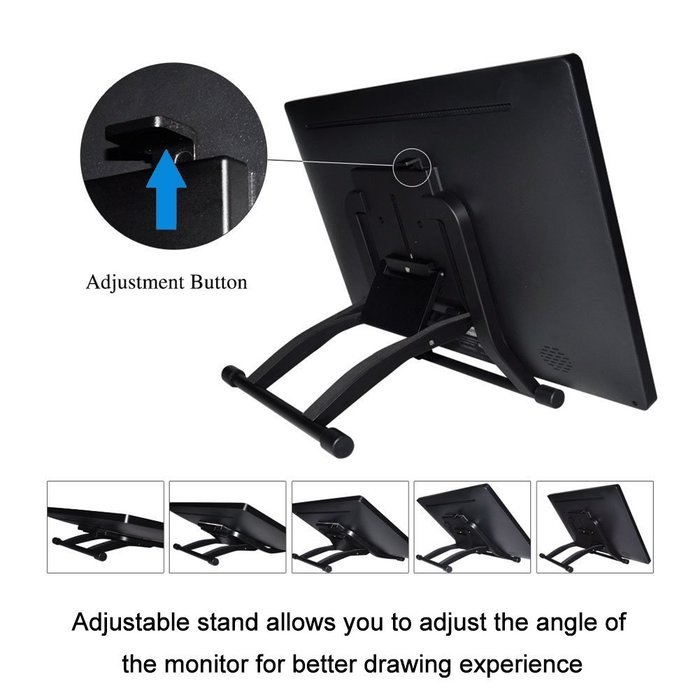 Ugee UG-2150 21.5 Inches IPS LED Graphics Drawing Monitor Interactive Pen Display with 2 Original Pens, 1 Drawing... N6