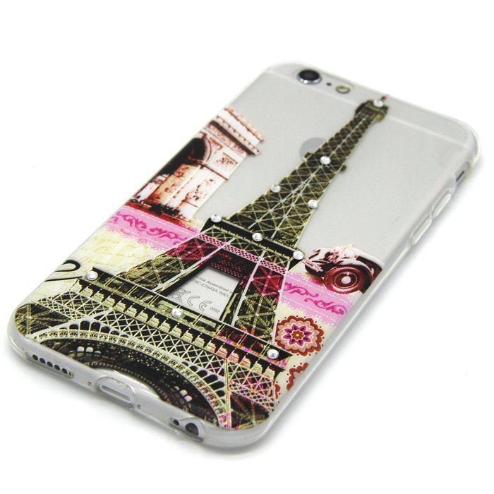 iPhone 6S Case,iPhone 6 6S Bling Glitter TPU Case,PHEZEN Mermaid Pattern Shiny Sparkling Glitter Flexible Soft... N36