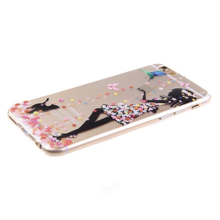iPhone 6S Case,iPhone 6 6S Bling Glitter TPU Case,PHEZEN Mermaid Pattern Shiny Sparkling Glitter Flexible Soft... N38