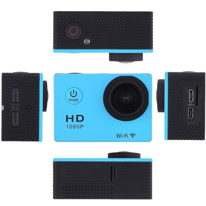 W8 1080P 30FPS 12MP Wifi Waterproof 30M Shockproof 170&deg; Wide Angle 1.5" Screen Outdoor Action Sports Camera Camcorder... N24