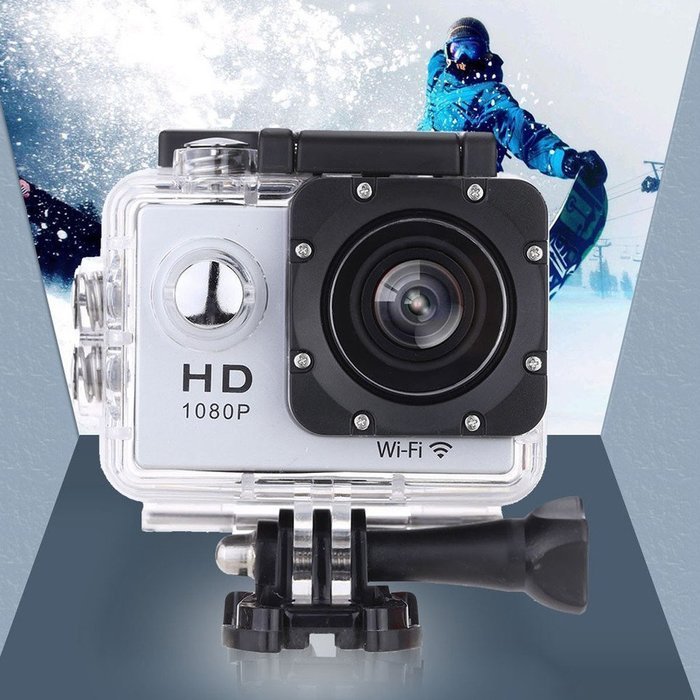 W8 1080P 30FPS 12MP Wifi Waterproof 30M Shockproof 170&deg; Wide Angle 1.5" Screen Outdoor Action Sports Camera Camcorder... N31