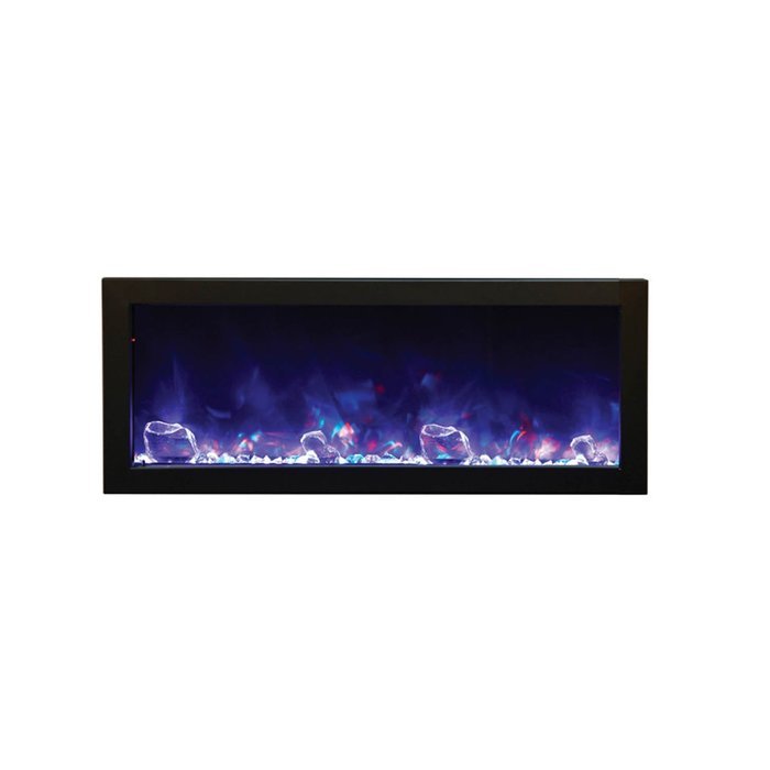 Amantii Outdoor Panorama Series Deep Electric Fireplace, 50 Inch N18