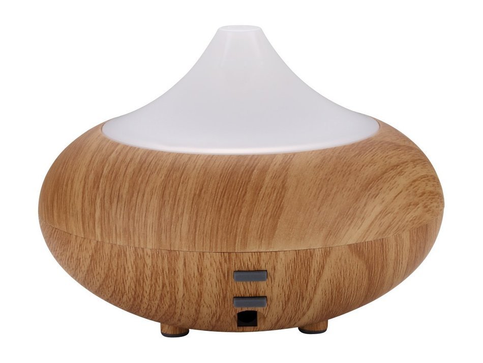 Cool Mist Humidifier Filter Free Ultrasonic Aroma Essential Oil Diffuser 100ml (Khaki) N10