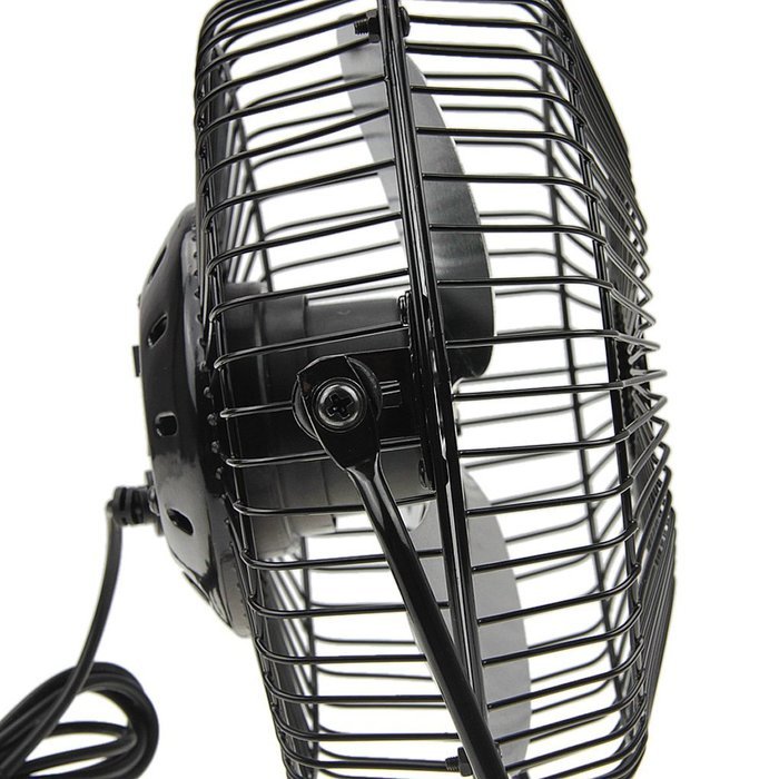 Bao Xin 360 Degrees Rotating USB Powered Tabletop Fan Mini Metal Electric Fan for Summer, Work, Office, Pc, Notebook... N7