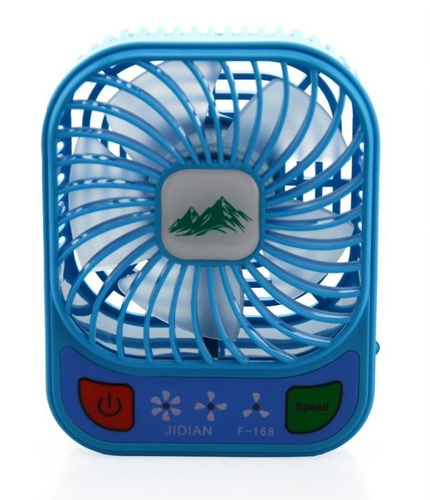 Momoday&reg; 3-INCH Electric Personal Fans Mini Pocket Fan 3 Speeds Portable Mini USB Rechargeable Summer Cooler Fan...