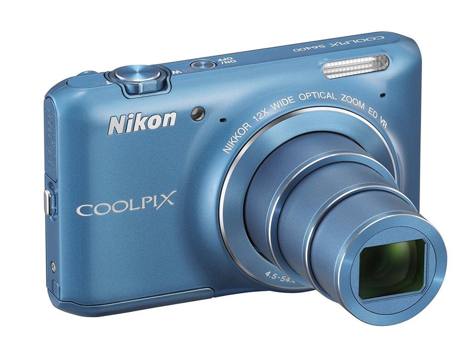 Nikon COOLPIX S6400 16 MP Digital Camera with 12x Optical Zoom and 3-inch LCD (Silver) (OLD MODEL) N11