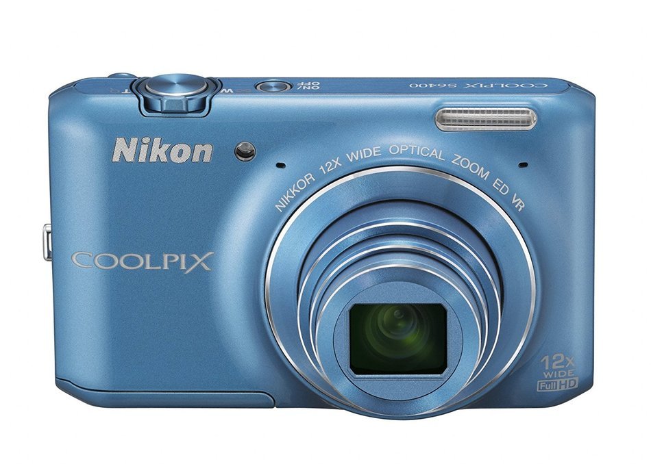Nikon COOLPIX S6400 16 MP Digital Camera with 12x Optical Zoom and 3-inch LCD (Silver) (OLD MODEL) N12