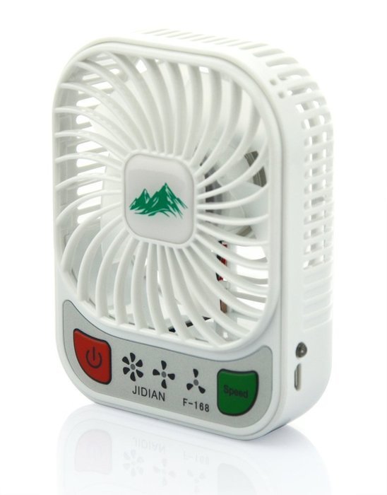Momoday&reg; 3-INCH Electric Personal Fans Mini Pocket Fan 3 Speeds Portable Mini USB Rechargeable Summer Cooler Fan... N3