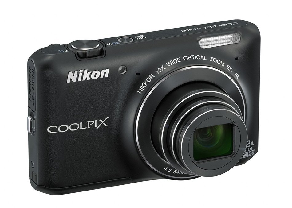 Nikon COOLPIX S6400 16 MP Digital Camera with 12x Optical Zoom and 3-inch LCD (Silver) (OLD MODEL) N16