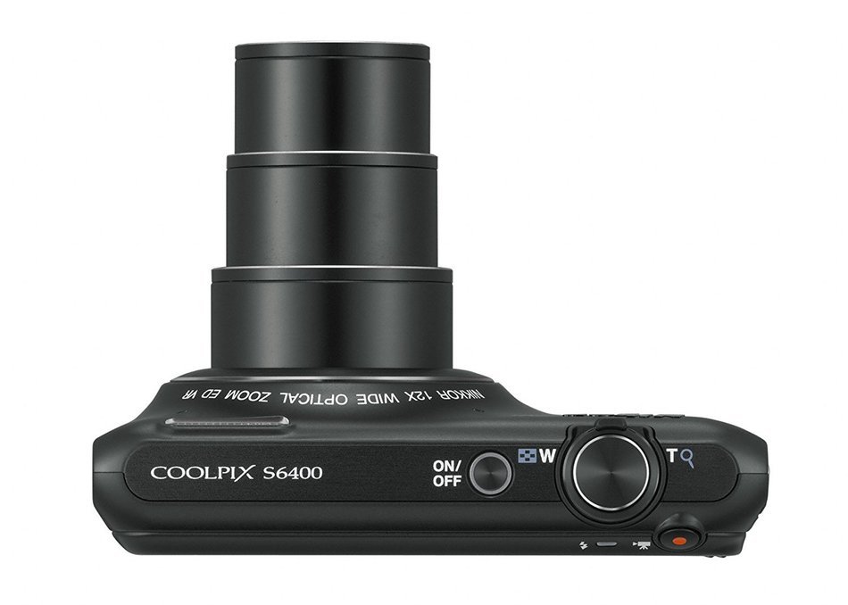 Nikon COOLPIX S6400 16 MP Digital Camera with 12x Optical Zoom and 3-inch LCD (Silver) (OLD MODEL) N17