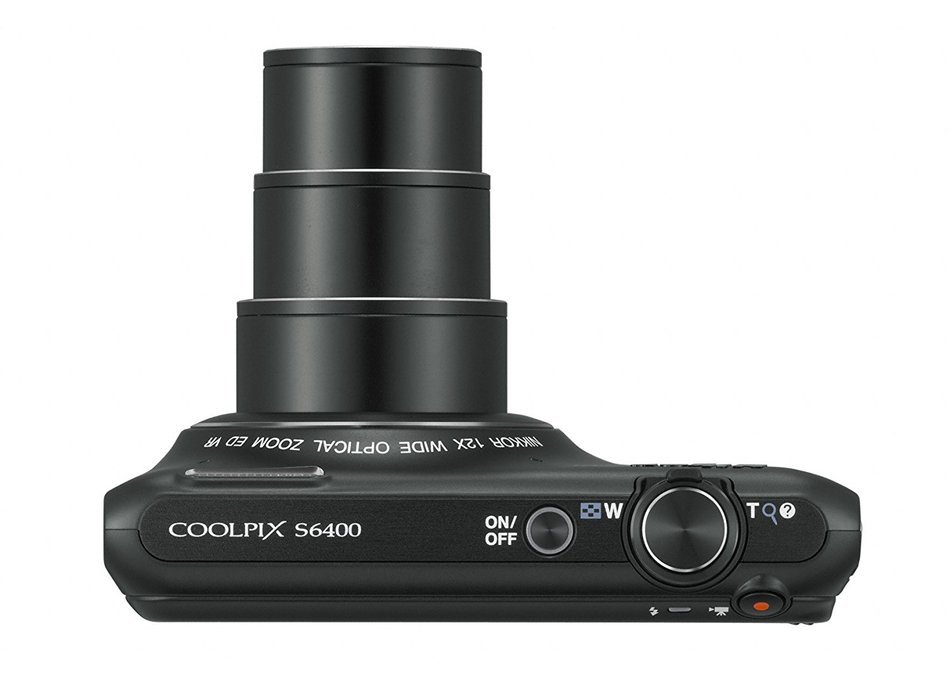 Nikon COOLPIX S6400 16 MP Digital Camera with 12x Optical Zoom and 3-inch LCD (Silver) (OLD MODEL) N18