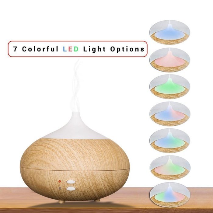 Swizze Dedicated Aromatherapy Humidifier Air Aroma Essential Oil Diffuser LED Ultrasonic Aroma Aromatherapy Humidifier... N14