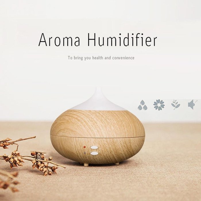 Swizze Dedicated Aromatherapy Humidifier Air Aroma Essential Oil Diffuser LED Ultrasonic Aroma Aromatherapy Humidifier... N15
