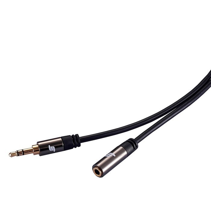 Sinseader Two Pack 6.6ft Gold Plated 3.5mm Stereo Audio Male to Female Extension Cable (KST02MF-6.6FT2) N3