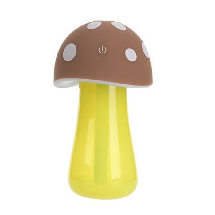 Asdomo USB 200ML Mushroom Mini Atomized Humidifier With LED Light (C) N2