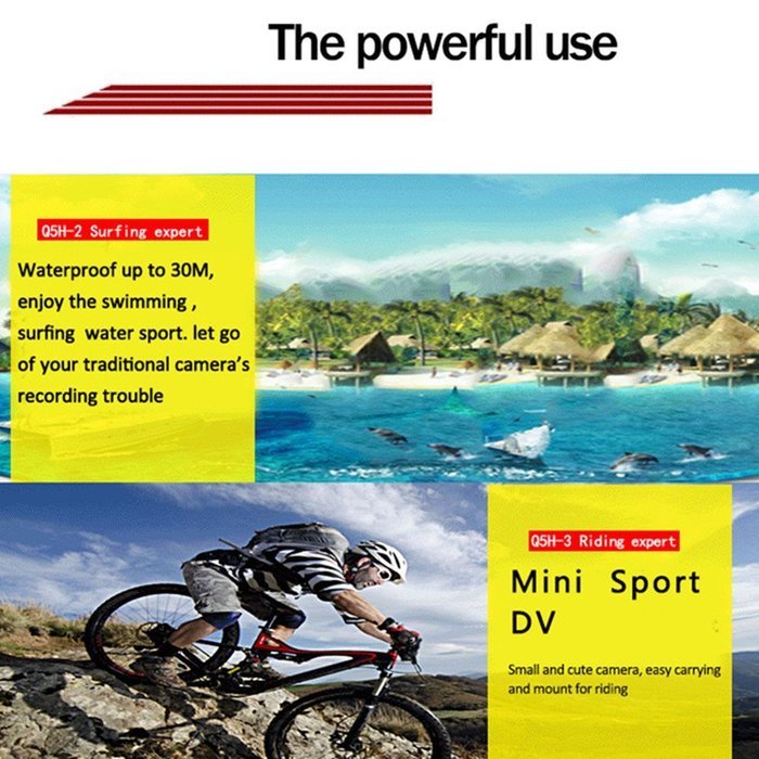 Action Camera Sansnail QH5-3 Underwater Sport Camera Allwinner V3 4K Camera kamera 1080P Cameras Wifi Cam esportiva N3