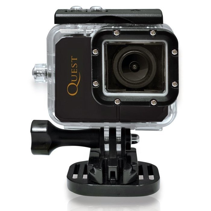 Sound Around GDV995BK HD Video Recording Gear Pro Quest Wi-Fi Action Camera/Camcorder, Full HD 1080p Video, 16... N11