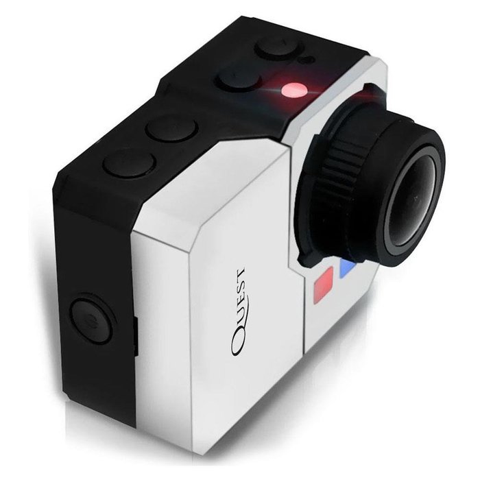Sound Around GDV995BK HD Video Recording Gear Pro Quest Wi-Fi Action Camera/Camcorder, Full HD 1080p Video, 16... N12