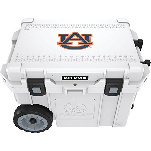 New PELICAN CC-19323-45QWT Auburn University Elite Wheeled Cooler