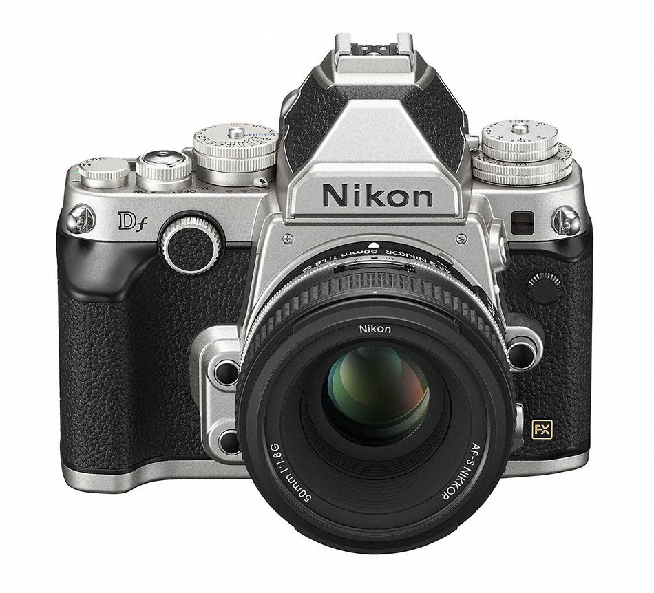 Nikon DSLR camera Df 50mm f / 1.8G Special Edition kit Silver DFLKSL [International Version, No Warranty] N3