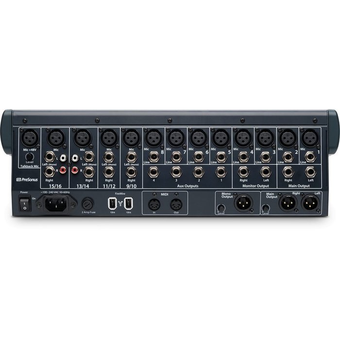 PreSonus StudioLive 16.0.2 | 16 x 2 Performance Recording Digital Mixer N2