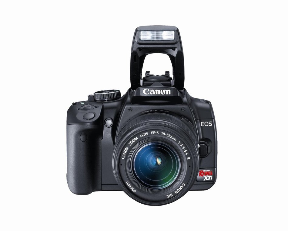 Canon Digital Rebel XTi 10.1MP Digital SLR Camera (Black Body Only) N2