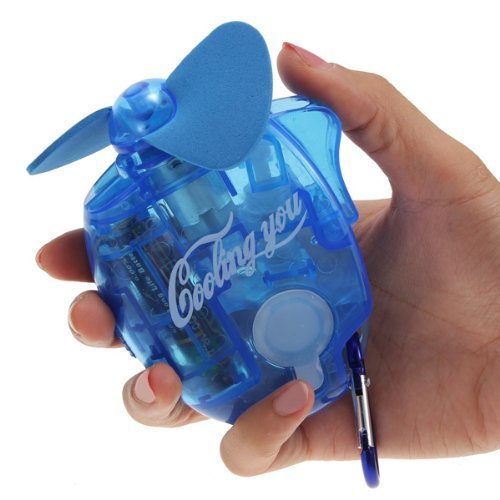 Water & Wood Mini Lovely Portable Water Spray Cool Mist Sporting Summer Beach Cooling Fan N3