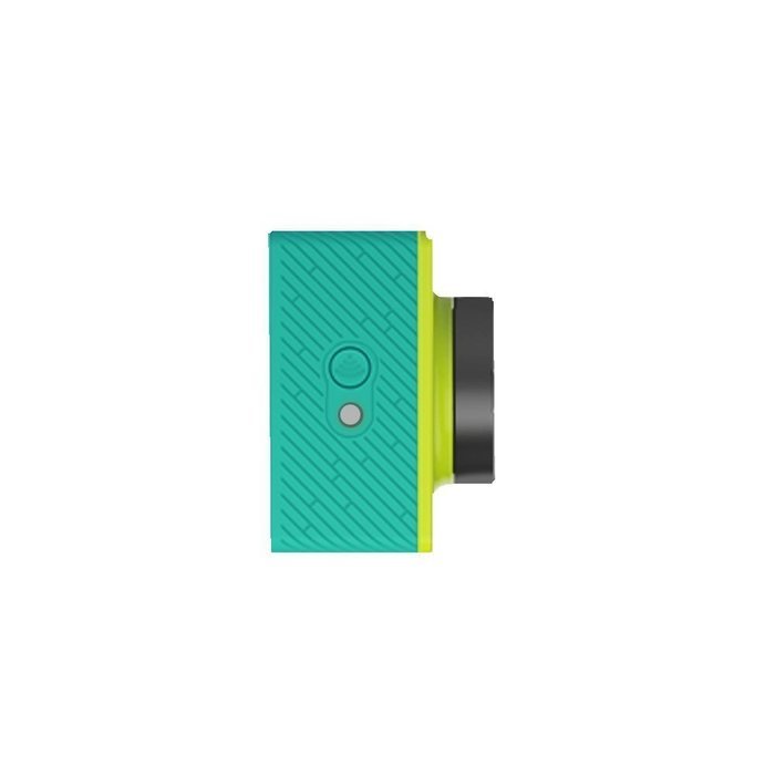 YI Action Camera with Selfie Stick & Bluetooth Remote (US Edition) Lime Green N10