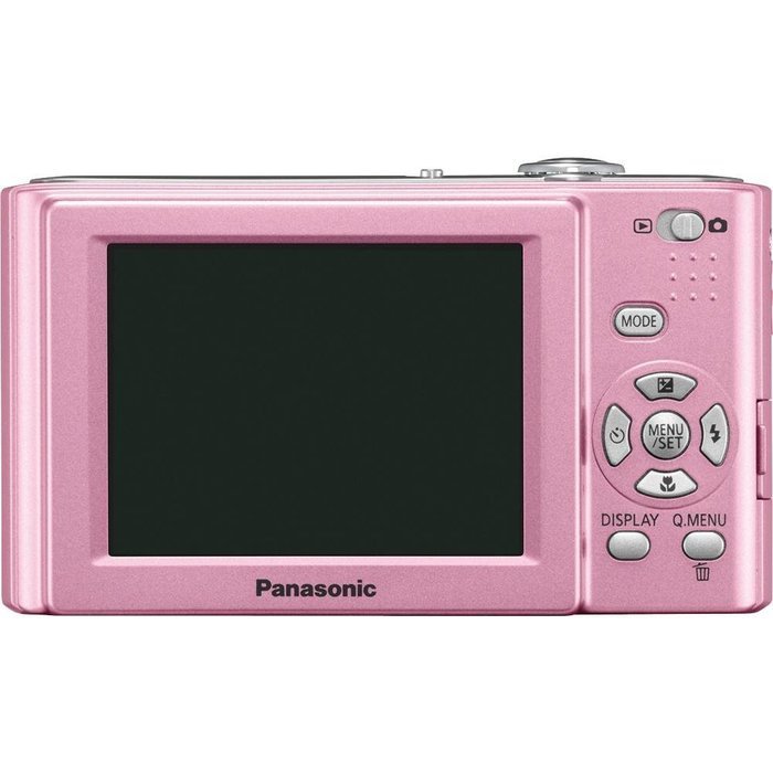 Panasonic DMC-F2K Lumix 10.1MP Digital Camera with 4x Optical Zoom (Pink) N3