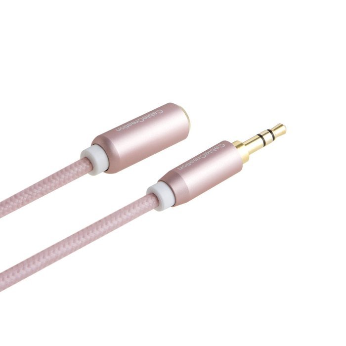 CableCreation 3.3-Feet 3.5mm Braided audio cable, Male to Male Stereo Aux Cable with Premium Metal, for Smartphones... N24
