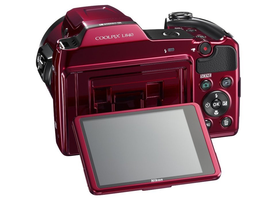 Nikon COOLPIX L840 Digital Camera with 38x Optical Zoom and Built-In Wi-Fi (Black) N14