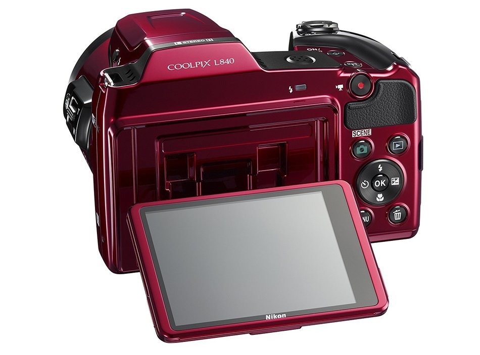 Nikon COOLPIX L840 Digital Camera with 38x Optical Zoom and Built-In Wi-Fi (Black) N16