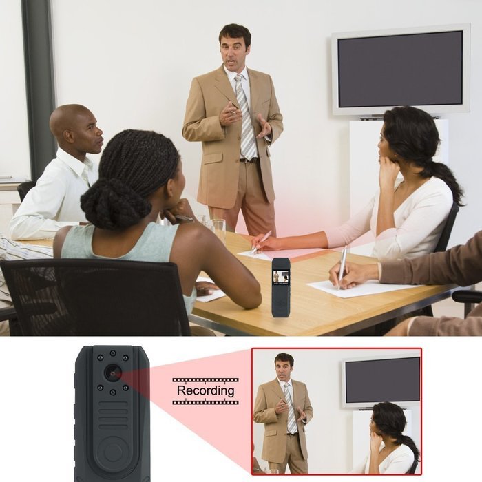 TEKMAGIC 8GB 1728 x 1296P HD Mini Video Recorder iPhone Android Remote View Wifi Camera N2