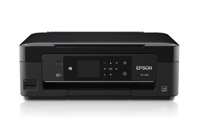 Epson Expression Home XP-424 Wireless Color Photo Printer with Scanner, Copier - Black N4