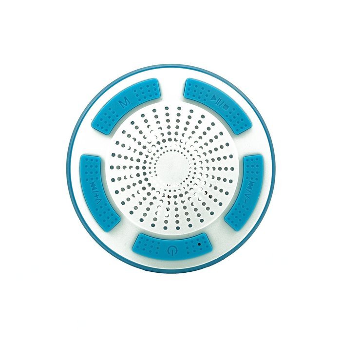 KONG KIM IPX7 100% Waterproof Bluetooth Speaker & Shockproof Floating Shower Speaker Shower Radio,With Colorfull...