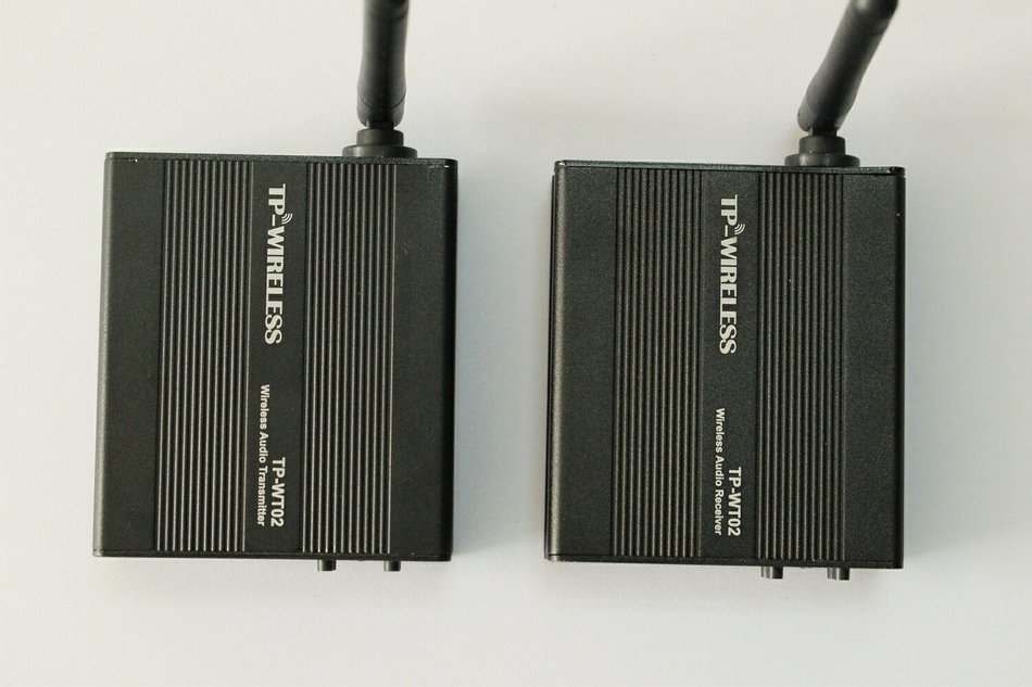 TP-WIRELESS 2.4GHz Digital Wireless HDCD Audio Adapter Music Sound Transmitter and Receiver N7