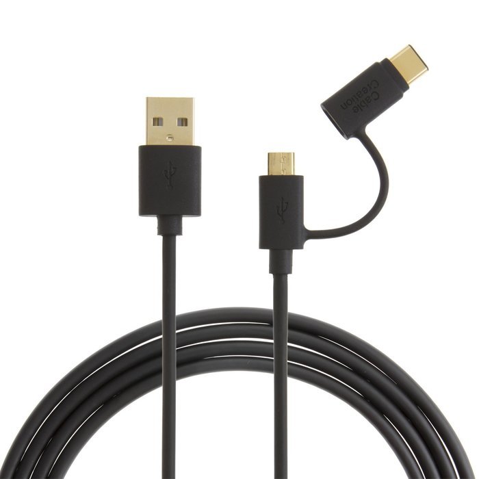 CableCreation Angled Type C (USB-C) to Standard USB 2.0 A Male Cable, USB 3.1 USB-C for Apple The Macbook, Chromebook... N15