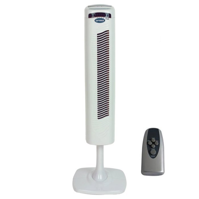 40 Pedestal Tower Fan with Remote Control & LED - 1 Year Direct Manufacturer Warranty