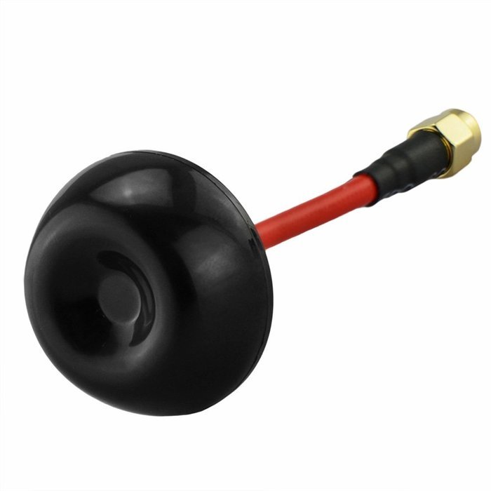 YoCoo 5.8GHz Drone FPV Antenna 90 Degree Mushroom Antenna SMA for QAV250 FPV Racing Quadcopter (Straight inner... N10