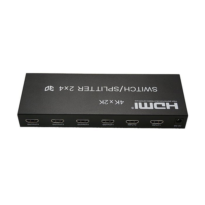 LinkS 1x8 8 Ports HDMI Powered Splitter for Full HD 1080P & 3D Support (One Input To Eight Outputs) N32