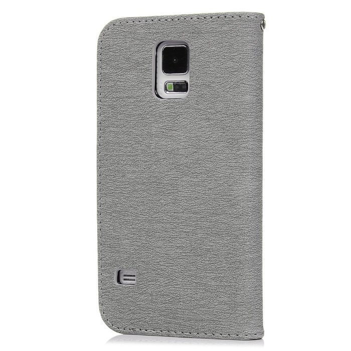 Galaxy S5 Case,Samsung Galaxy S5 Case (I9600) - Wallet Flip Stand Case Embossed Cute Bear PU Leather Case Shockproof... N2