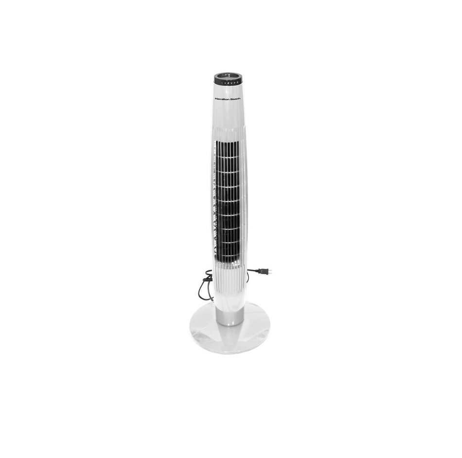 Hamilton Beach H01TF002 Tower Fan with Remote Control, 35", White