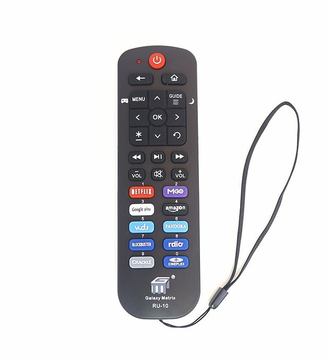 NetTech NetTechru10 Replacement Lost Remote Compatible with Roku Models Roku 1 (Lt, Hd); Roku 2 (Xd, Xs) ; Roku...