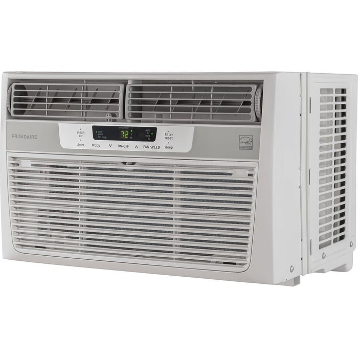 Frigidaire 6,000 BTU 115V Window-Mounted Mini-Compact Air Conditioner with Full-Function Remote Control N6