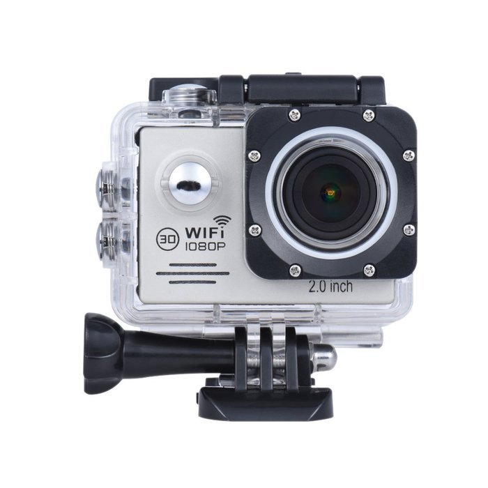 Andoer 1080P 30fps Full HD 12MP Action Camera Waterproof 30 WiFi 2.0" LCD 150 Wide Degree Angle Lens Anti-shake... N10