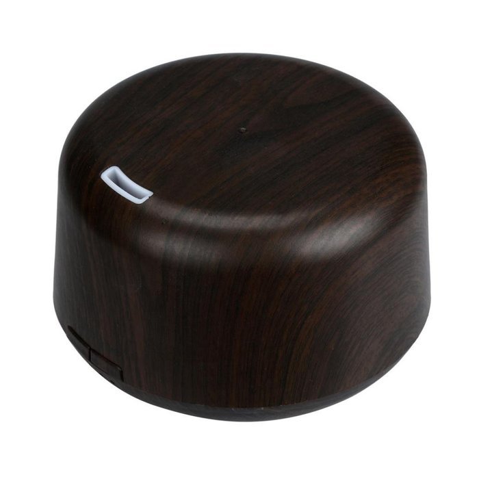 250ml Ultrasonic Home Aroma Humidifier ，Air Diffuser ，Mist Purifier ，Lonizer Atomizer (Brown) N3
